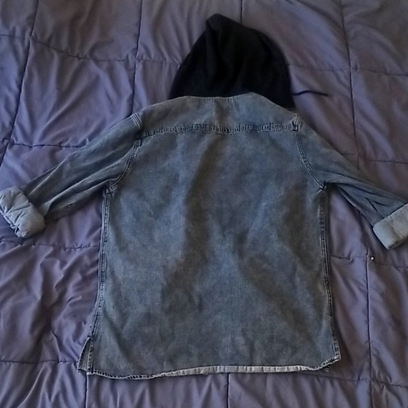 Denim hoddie - Picture 2 of 2